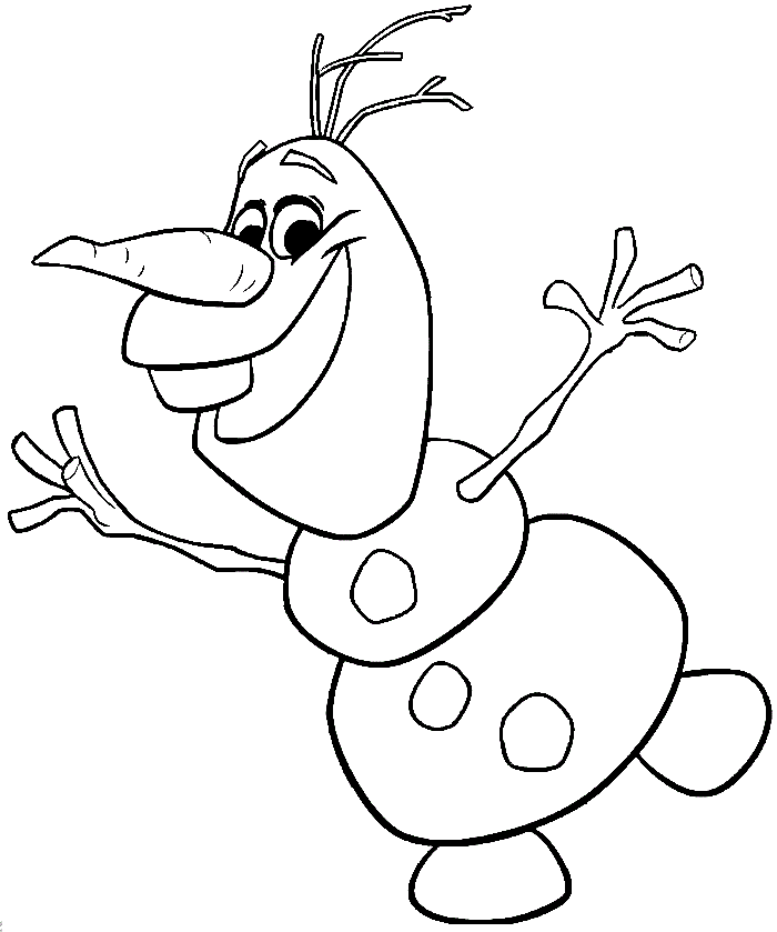Frozen Coloring Pages for Kids- Printable Coloring Book