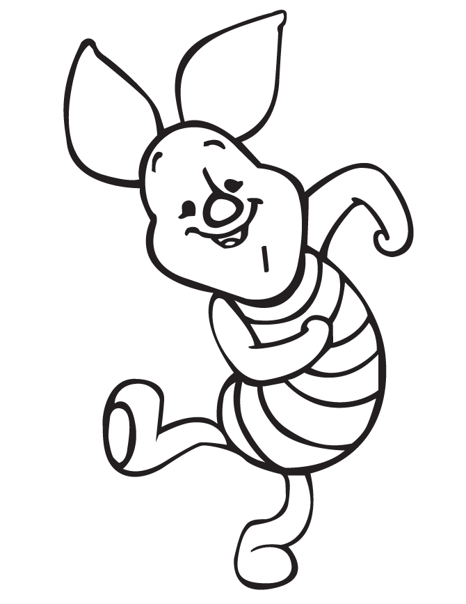 disney baby piglet Colouring Pages