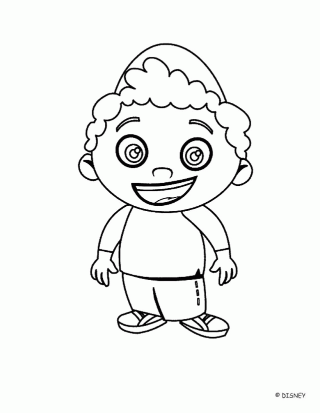 Quincy Sings A Song Little Einstein Coloring Pages 286408 Flushed