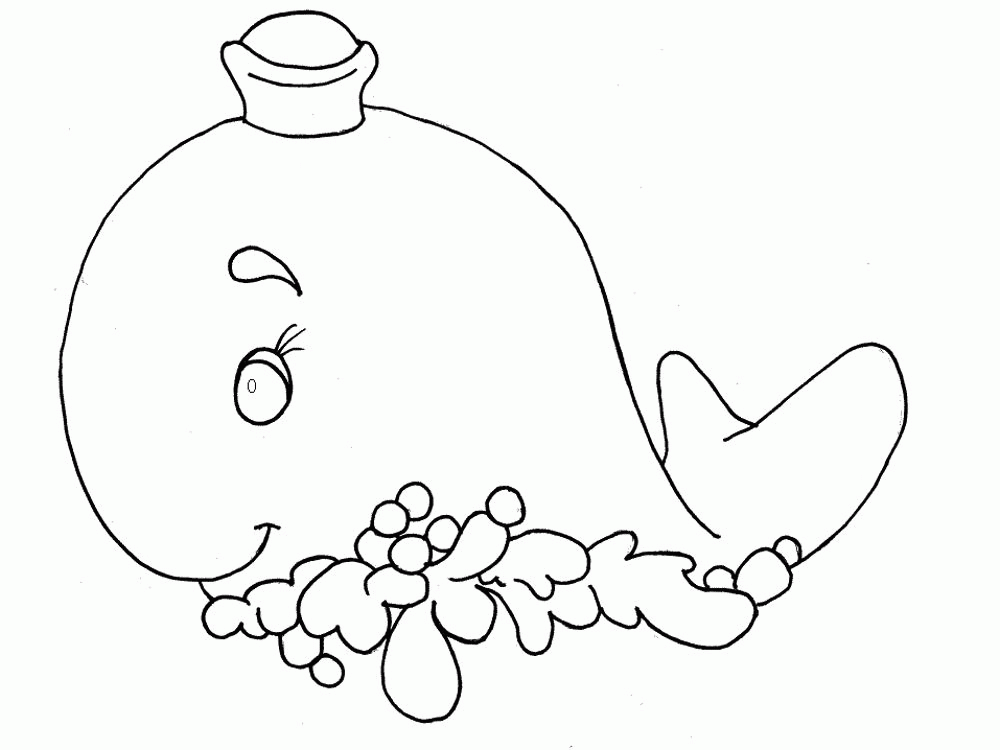 a whale Colouring Pages (page 2)