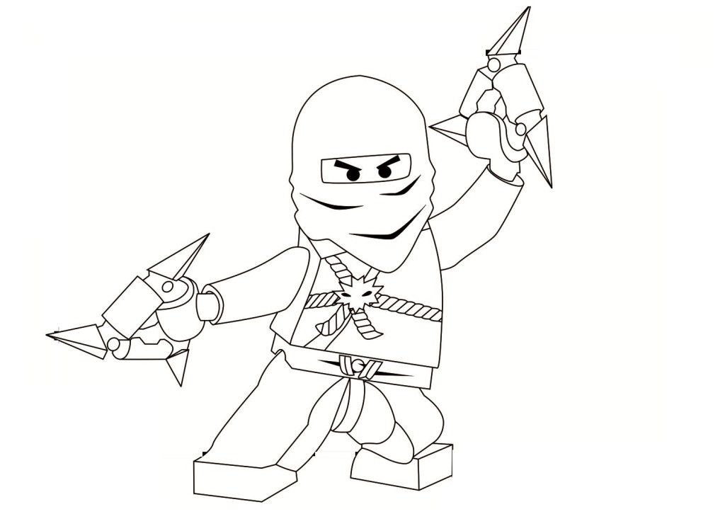 Printable Ninjago Coloring Pages | Laptopezine.