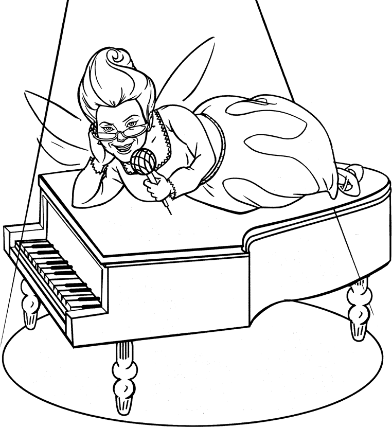 Coloring Page - Shrek coloring pages 0