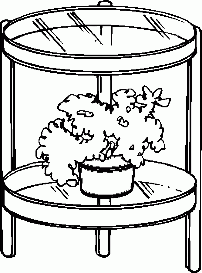 Furniture 112 Coloring Page| Free Furniture 112 Online Coloring