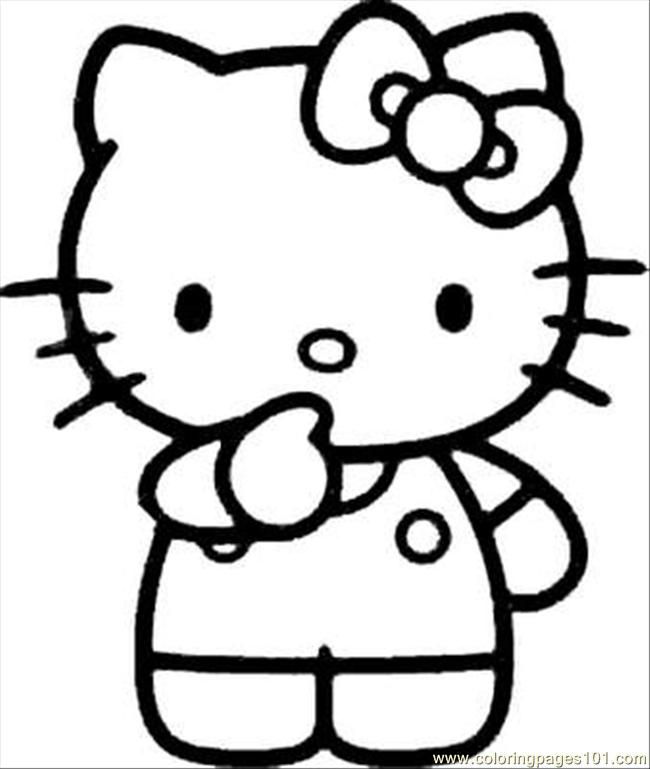 Coloring Pages Kitty(25) (Cartoons > Hello Kitty) - free printable