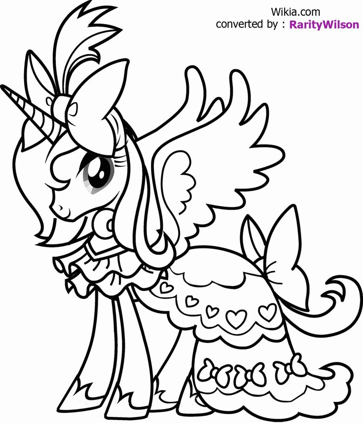 Princess Luna | Coloring pages for the kids