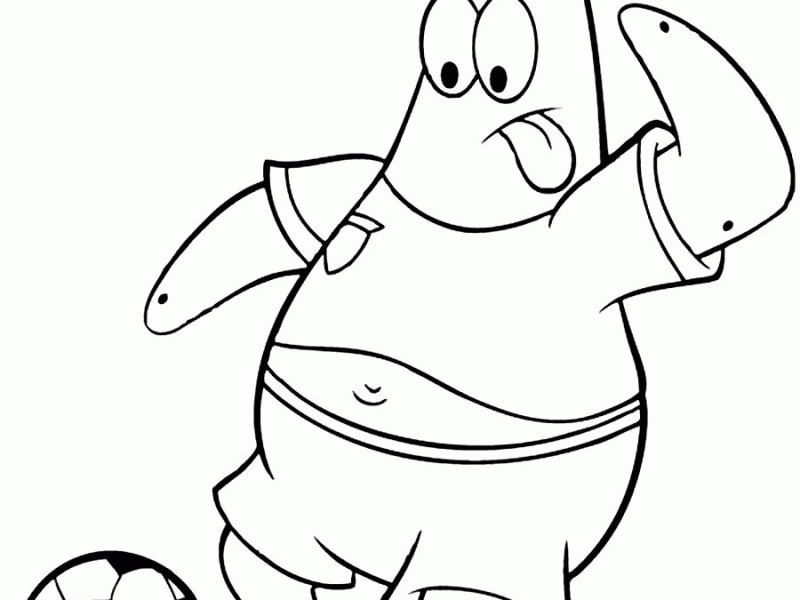 Baby Patrick Coloring Pages | Best Cartoon Wallpaper