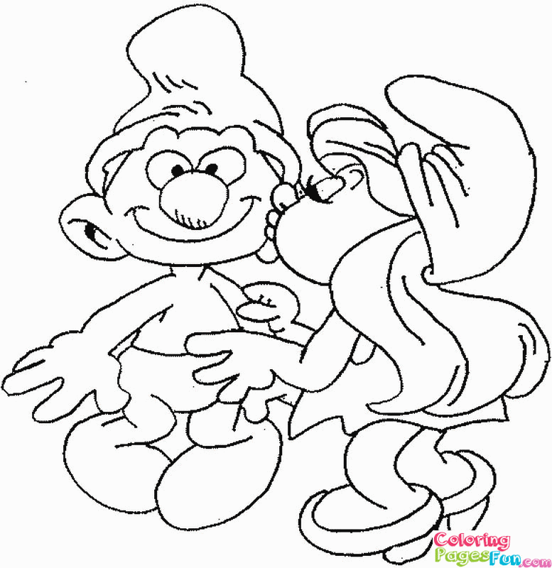 The Smurfs Coloring Pages 29 | Free Printable Coloring Pages