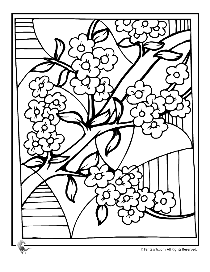japanese house Colouring Pages