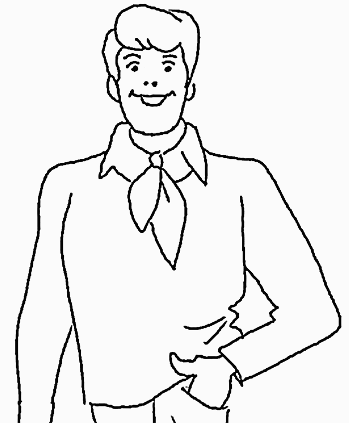 Scooby Doo Activity Coloring Pages | Cartoon Coloring Pages