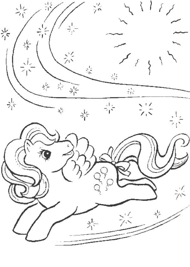 Baby My Little Pony Coloring Pages | Free coloring pages