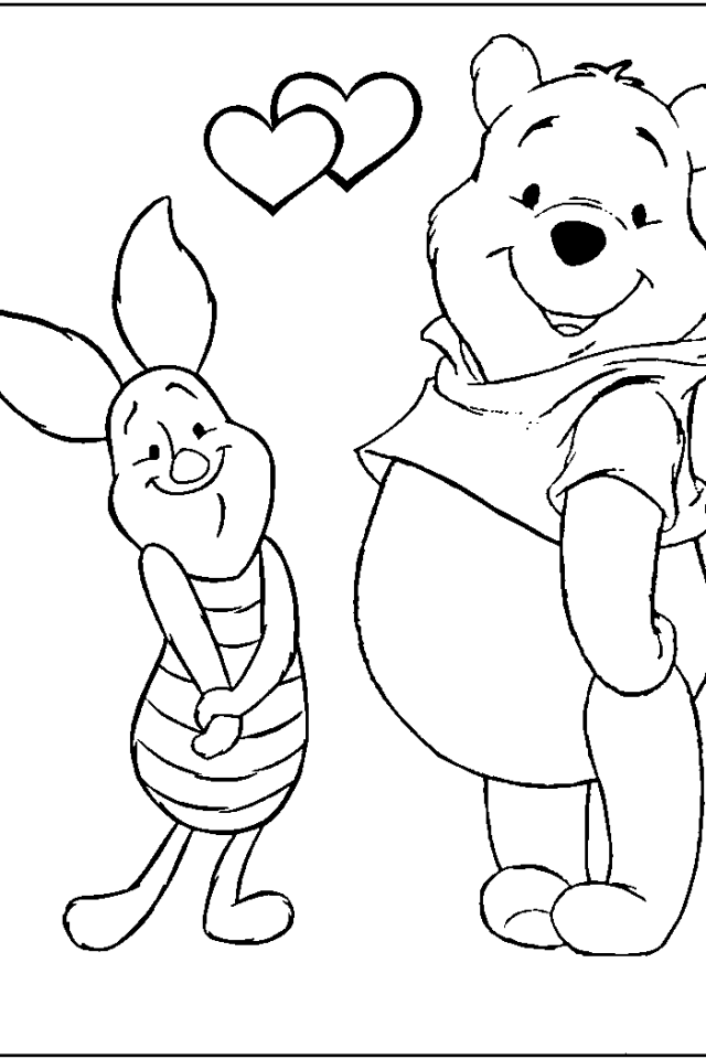 Cute Valentine Coloring Pages | download free printable coloring pages