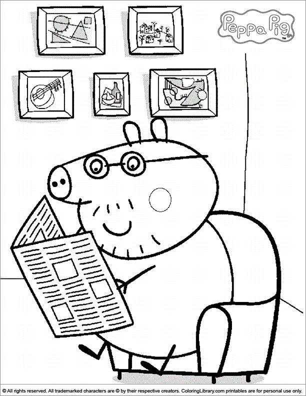 Search Results » Peppa Pig Colouring In
