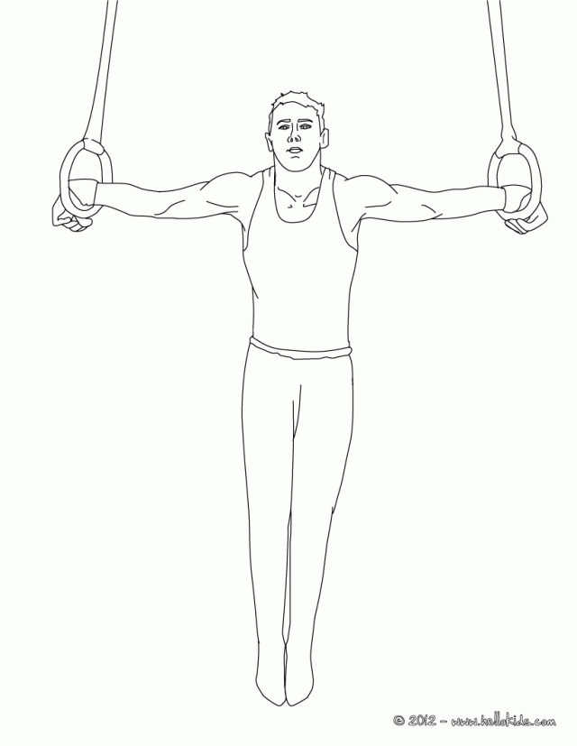 Free Gymnastics Coloring Pages Free Gymnastics Colouring Pages