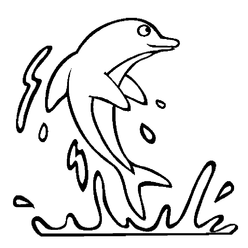 coloring: Dolphin coloring pages for kids