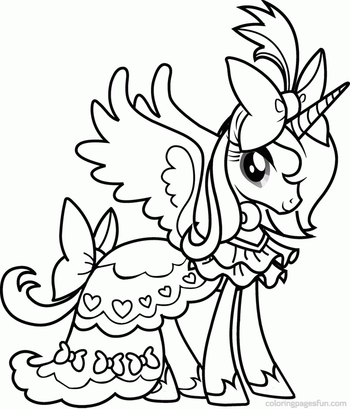 Princess Luna Coloring Pages | Free Printable Coloring Pages