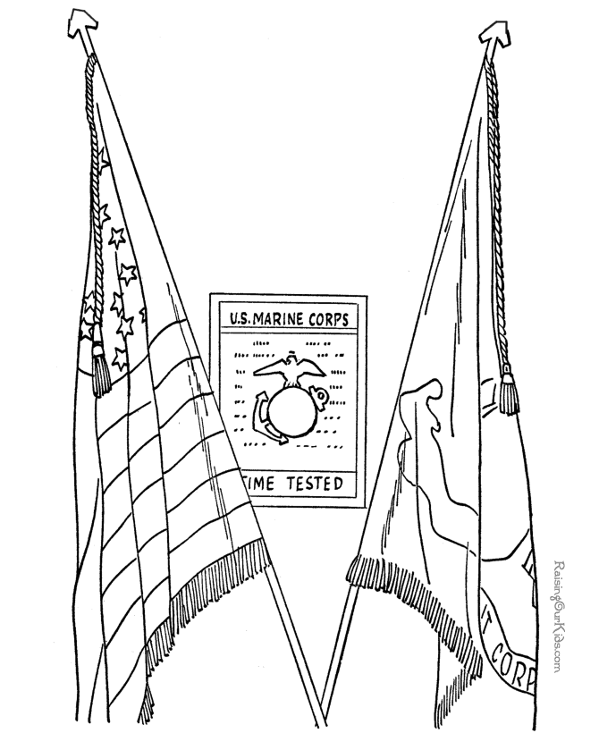coloring pages for memorial day