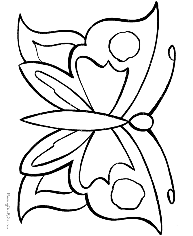 symmetry | PreK Colouring Pages