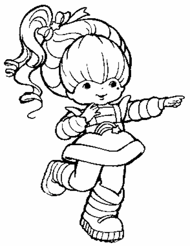 Rainbow Brite Coloring Pages 156 | Free Printable Coloring Pages