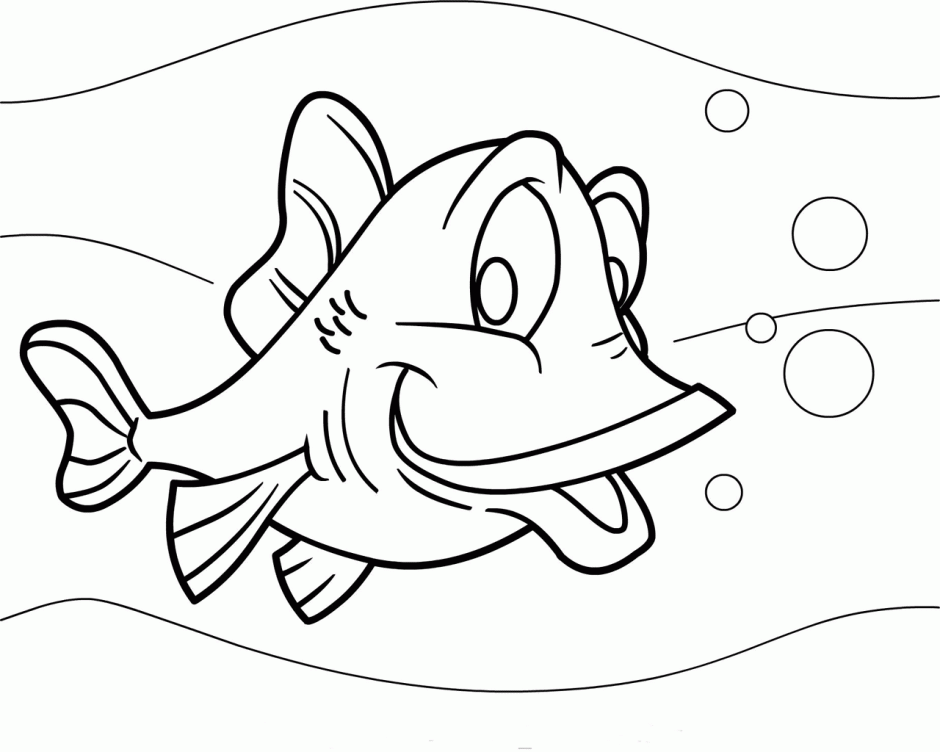Rainbow Fish Printables Ocean Fish Coloring Pages Realistic 126387