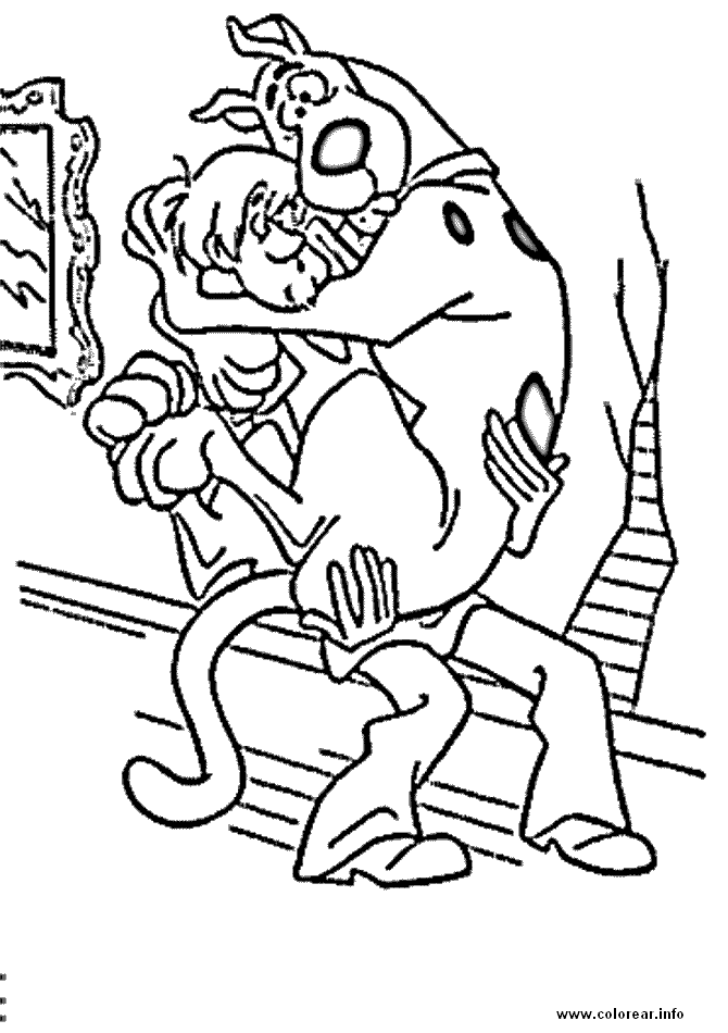 ScoobyDoo4 Scooby-Doo PRINTABLE COLORING PAGES FOR KIDS.