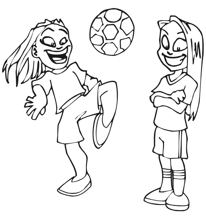 Soccer Coloring Pages (5) - Coloring Kids