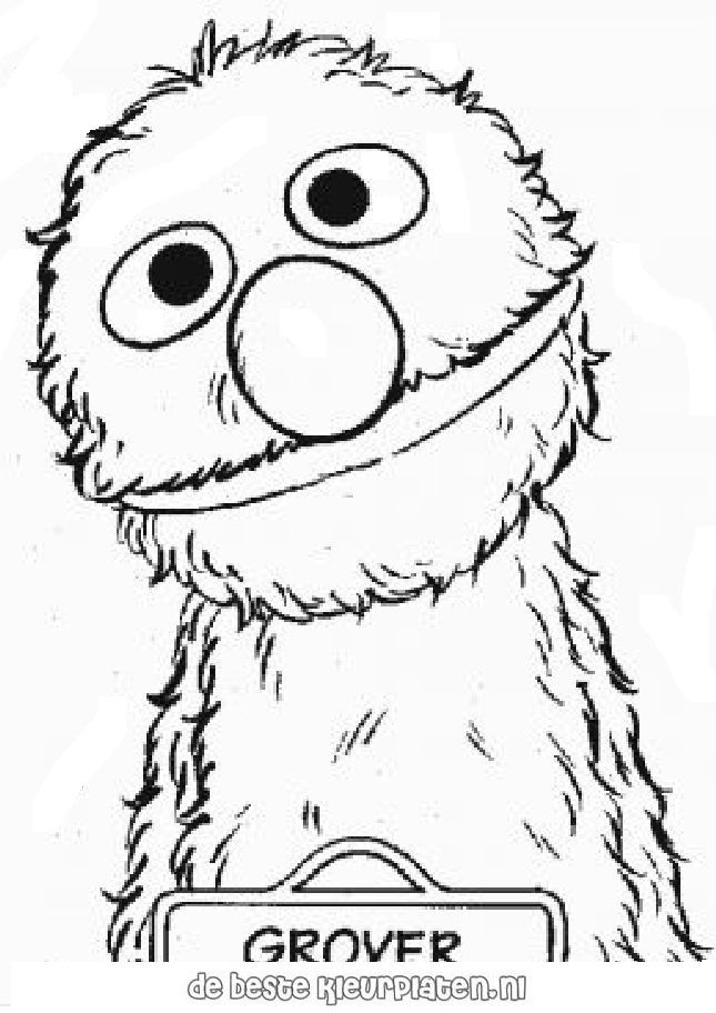 Sesame Street Coloring Pages - Bestofcoloring.com