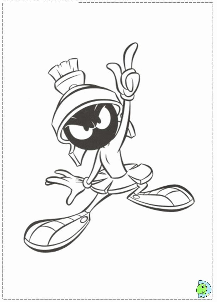 Online Marvin The Martian Coloring Pages Az Coloring Pages, Best ...