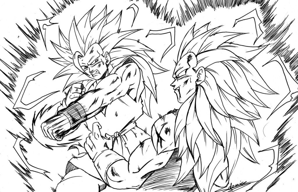 Dragon Ball Goku Coloring Pages - Colorine.net | #13774