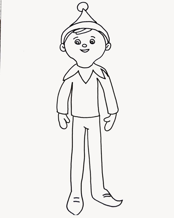 Essay Elf On The Shelf Color Pages Az Coloring Pages, Fast Elf On ...