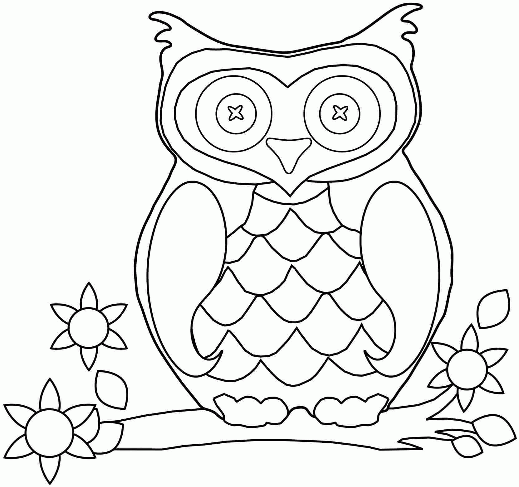 Owl Coloring Book Pages Or Picturesque Owl Coloring Book Pages ...