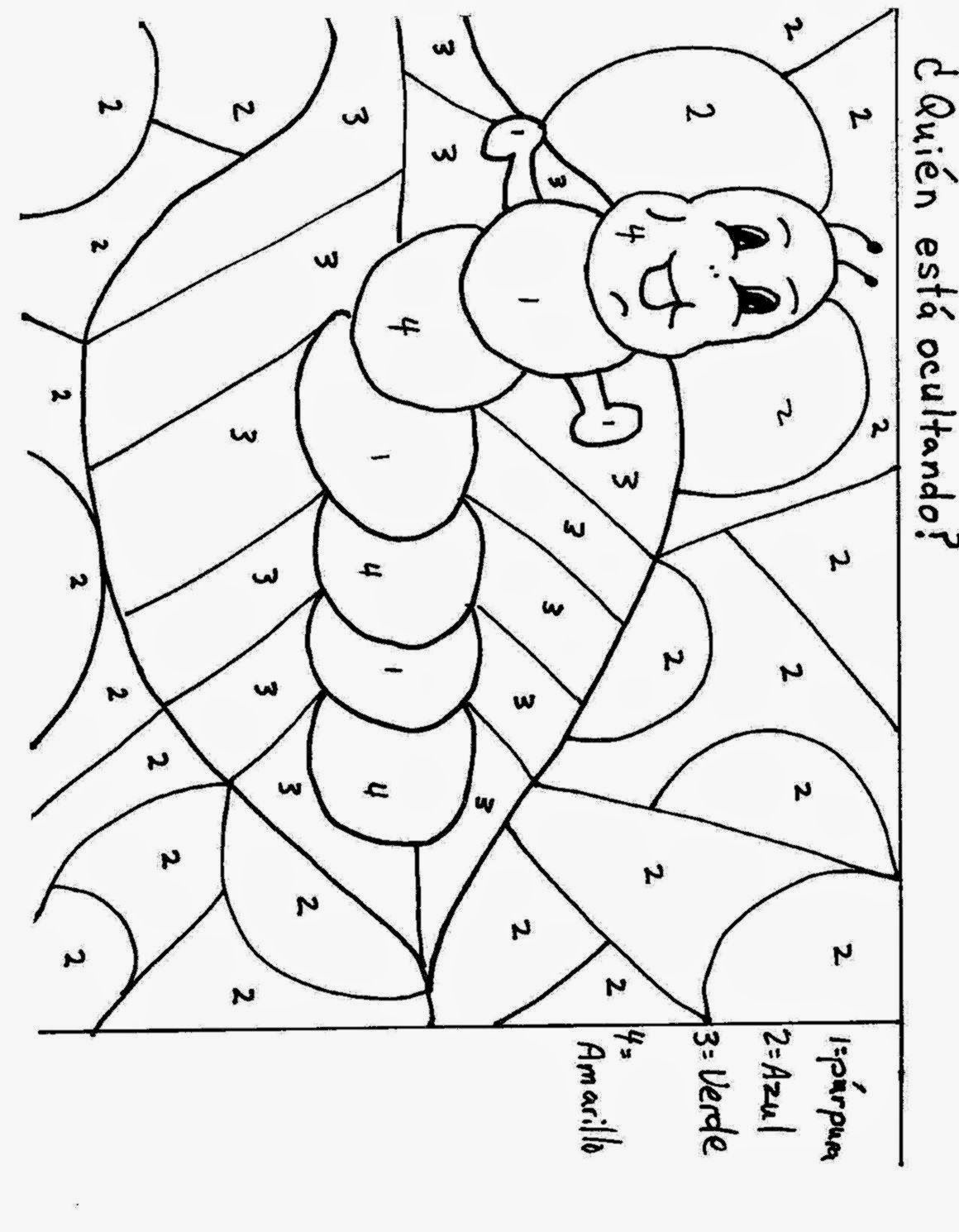 Coloring Pages For Colors In Spanish - Coloring