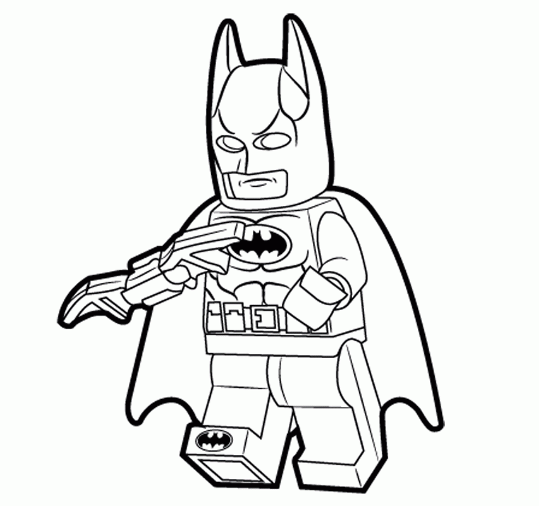 Lego Movie Batman Coloring Pages | Nucoloring.xyz
