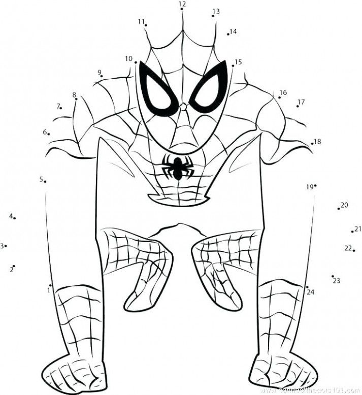 Christmas Coloring Pages Connect Dots picture | Superhero cartoon ...