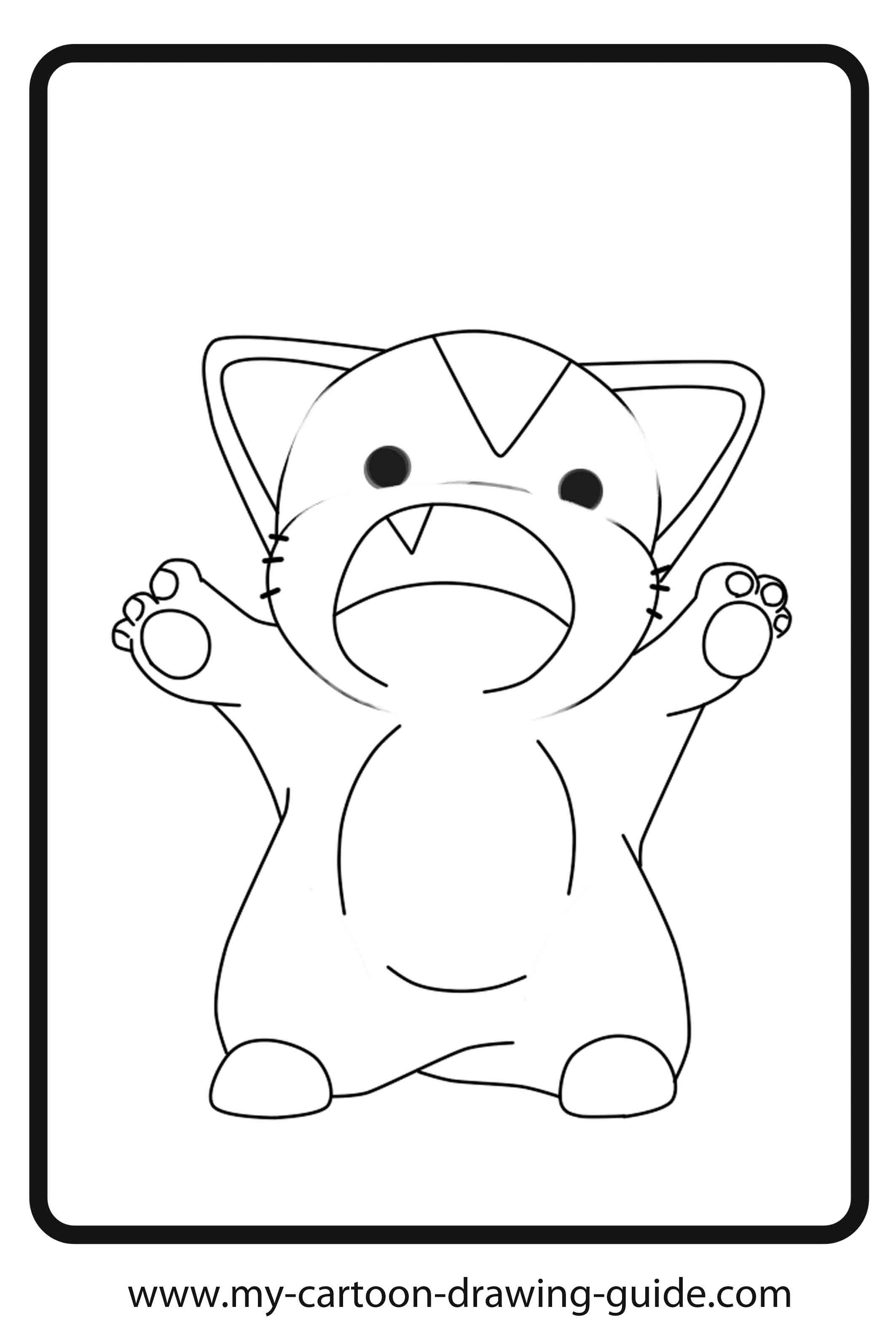 Anime Animal Girl Coloring Pages - Coloring Pages For All Ages