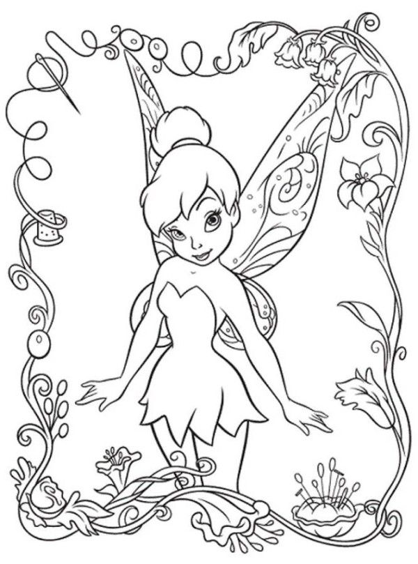 Tinkerbell Lost Treasure Coloring Pages - Cartoon Coloring Pages ...