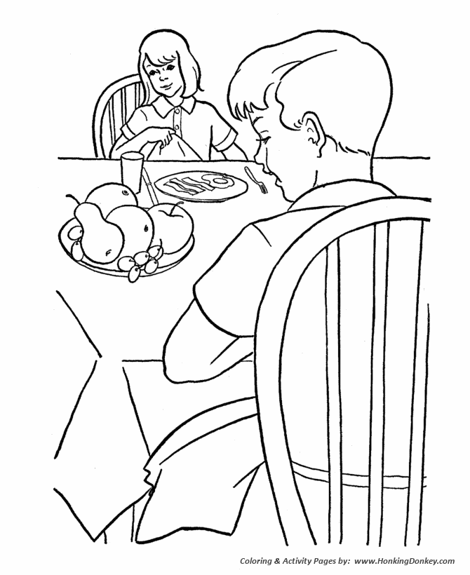 Farm Life Coloring Pages | Printable Farm boy and girl at ...