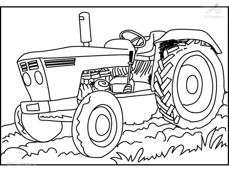 Tractor Printable Coloring Pages 278 | Free Printable Coloring Pages