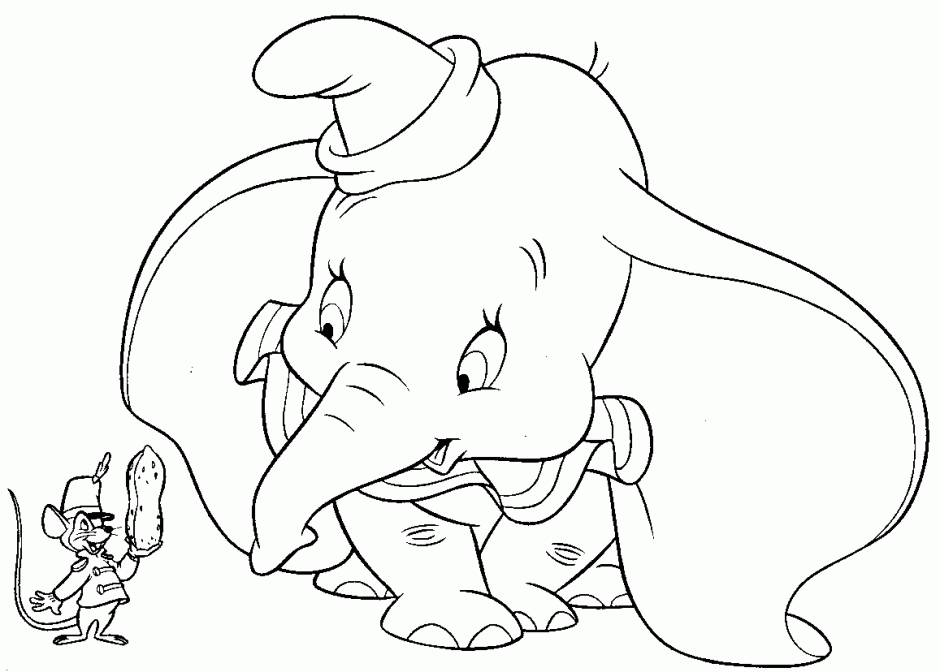 2014 Dumbo Coloring Pages 58370 Dumbo Coloring Pages