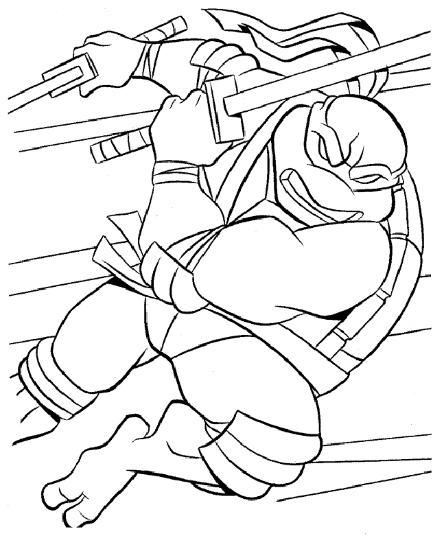 Teenage Mutant Ninja Turtles coloring pages Ninja Turtle Coloring
