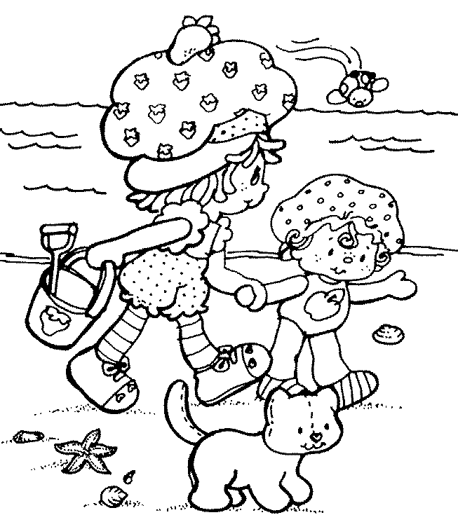 The Strawberry Shortcake Movie Drawings | Coloring Pages Blog