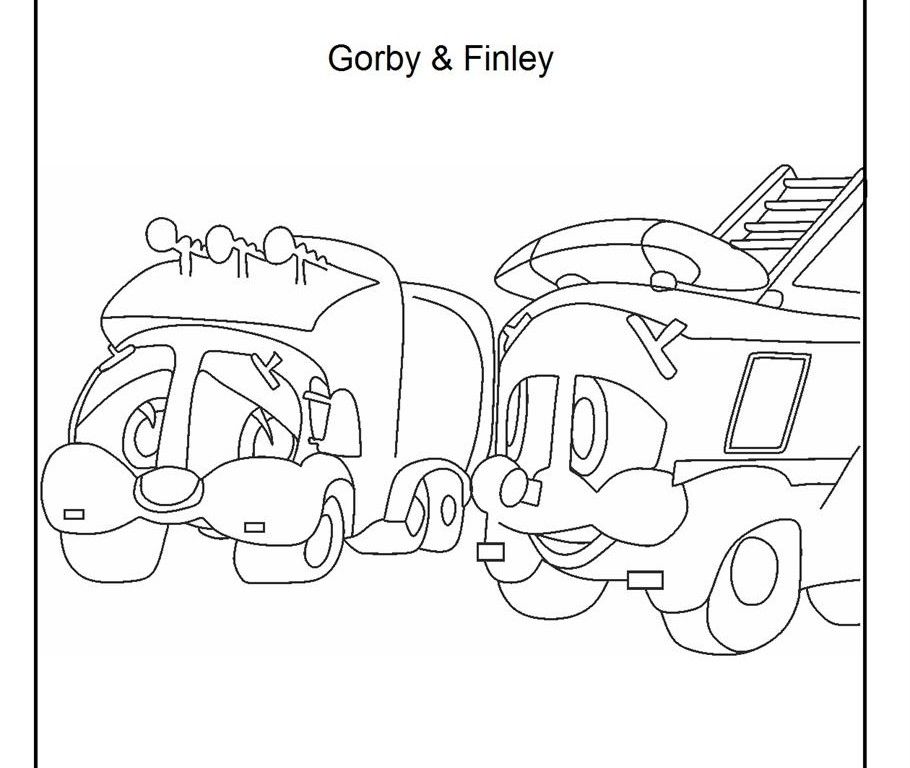the station Colouring Pages