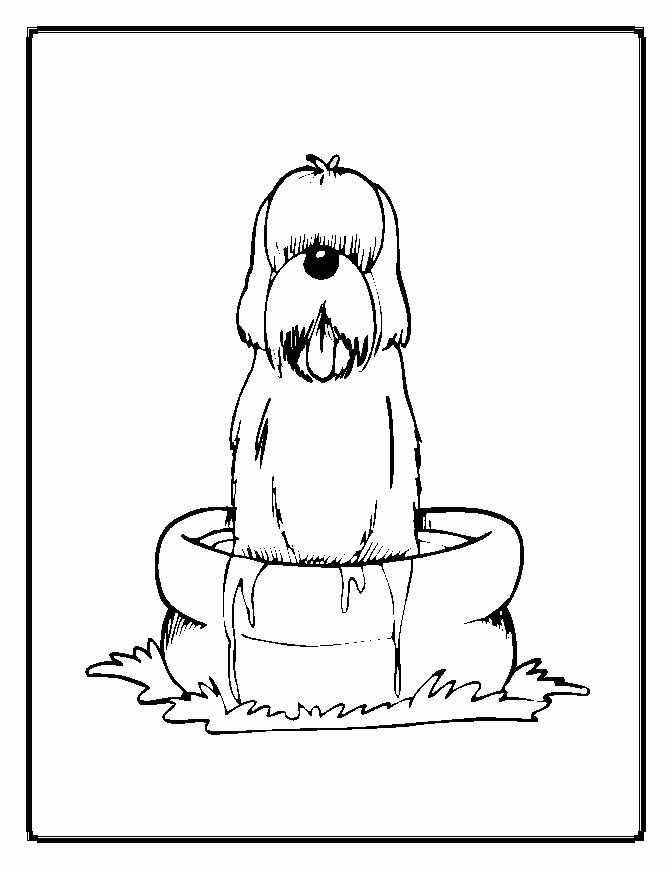 Search Results » Dog Colouring Pages