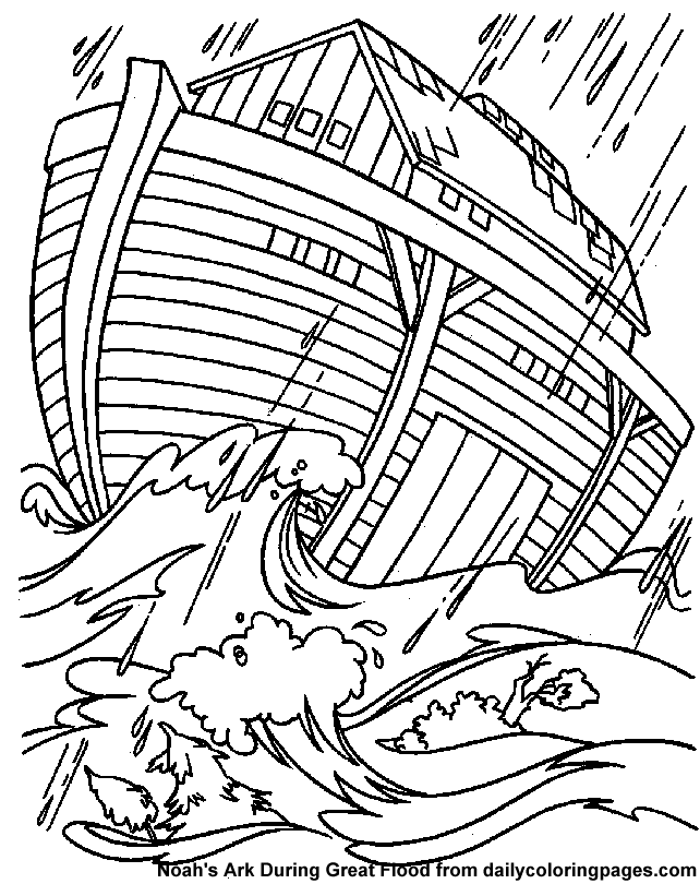 Coloring Pages Of The Bible For Kids - Free Printable Coloring