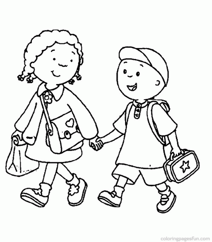 Back To School Free Coloring Pages - Free Printable Coloring Pages
