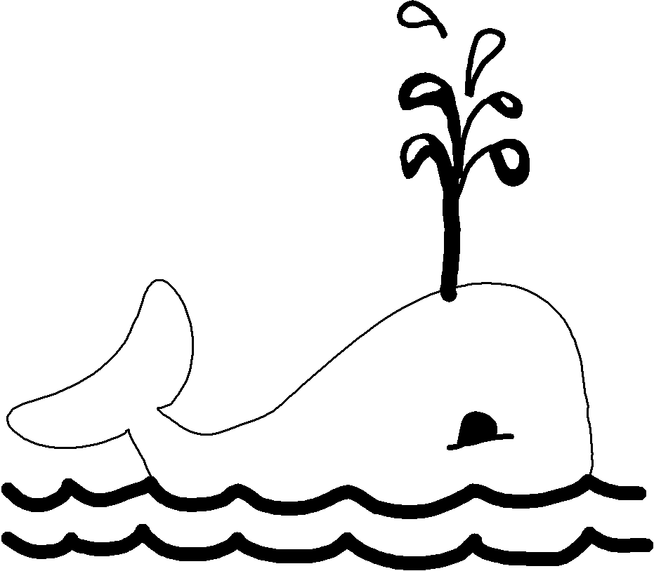 Coloring Page - Whale