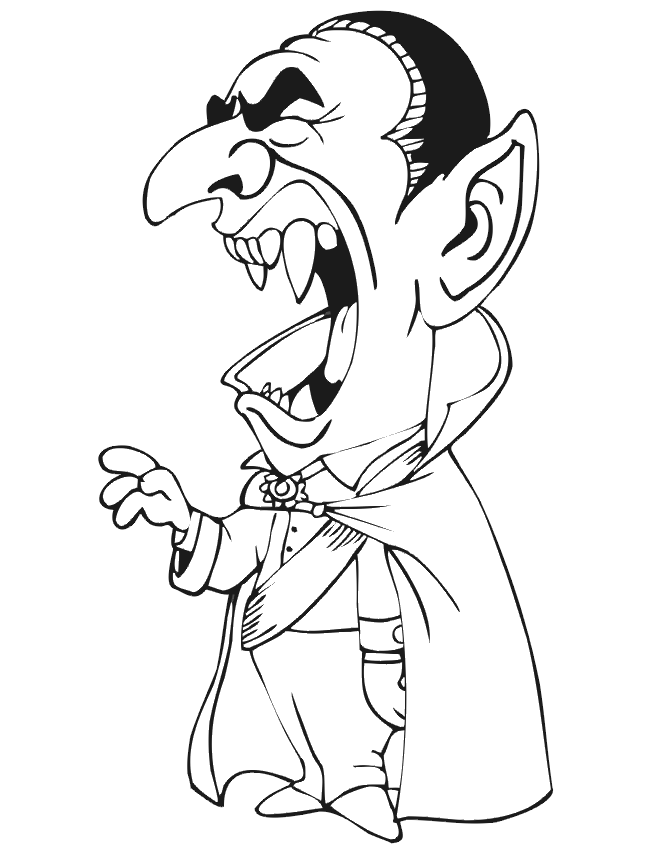 Dracula Coloring Pages 116 | Free Printable Coloring Pages