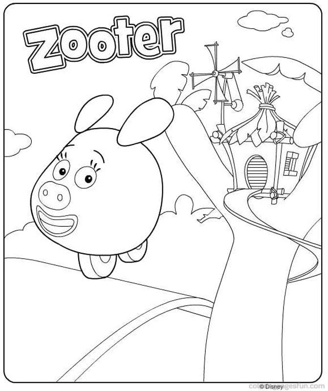 Jungle Junction Coloring Pages - Free Printable Coloring Pages