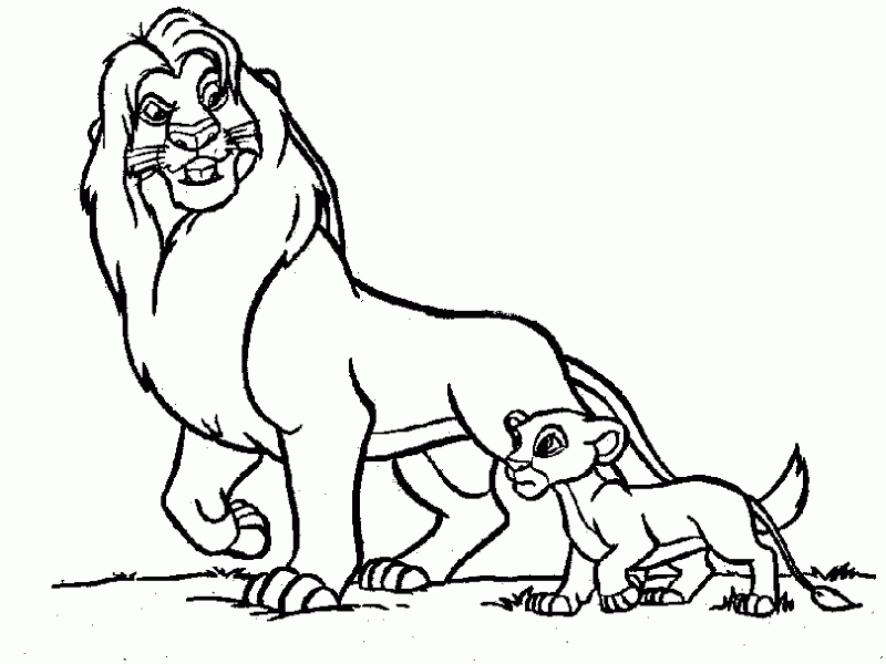 Lion King Disney Coloring Pages | Best Coloring Pages