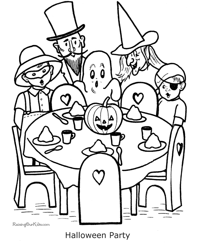 Halloween Coloring Pages - 025