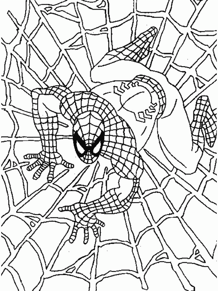 Spiderman Coloring Pages Free | Coloring Pages
